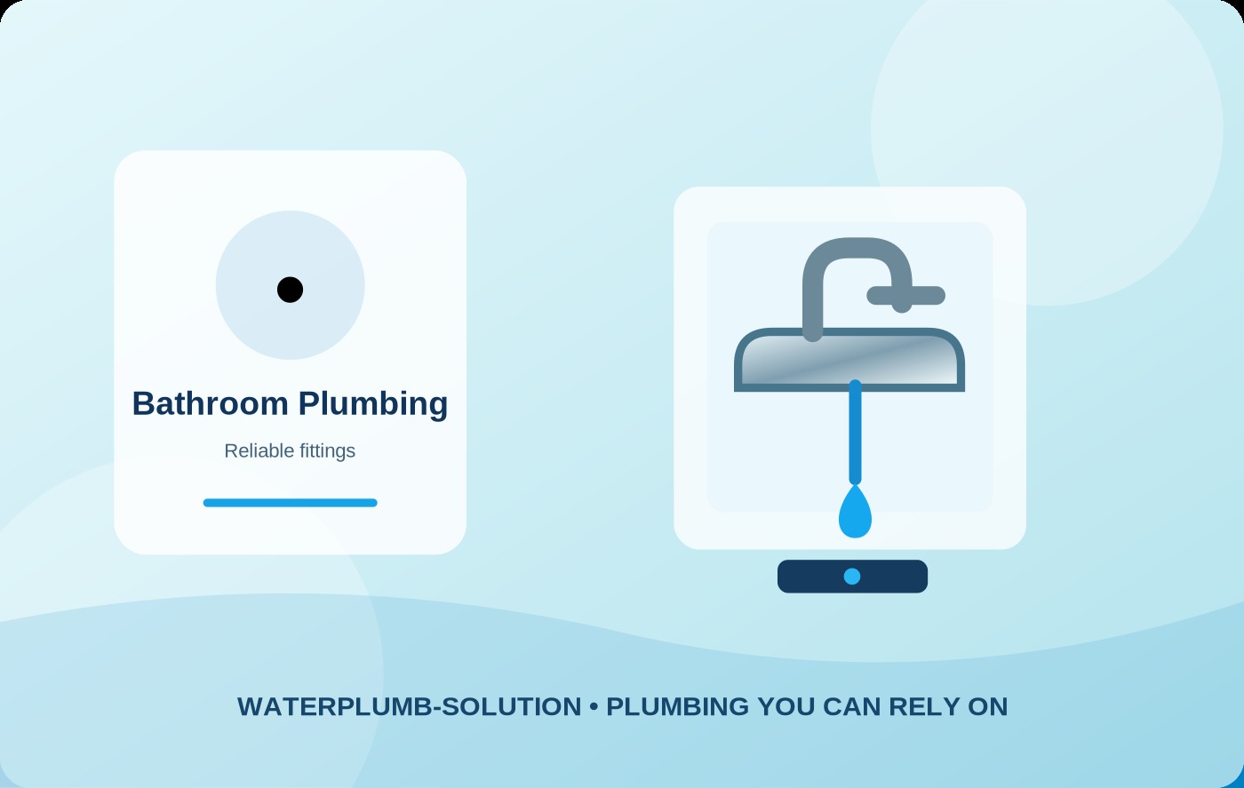 Bathroom plumbing