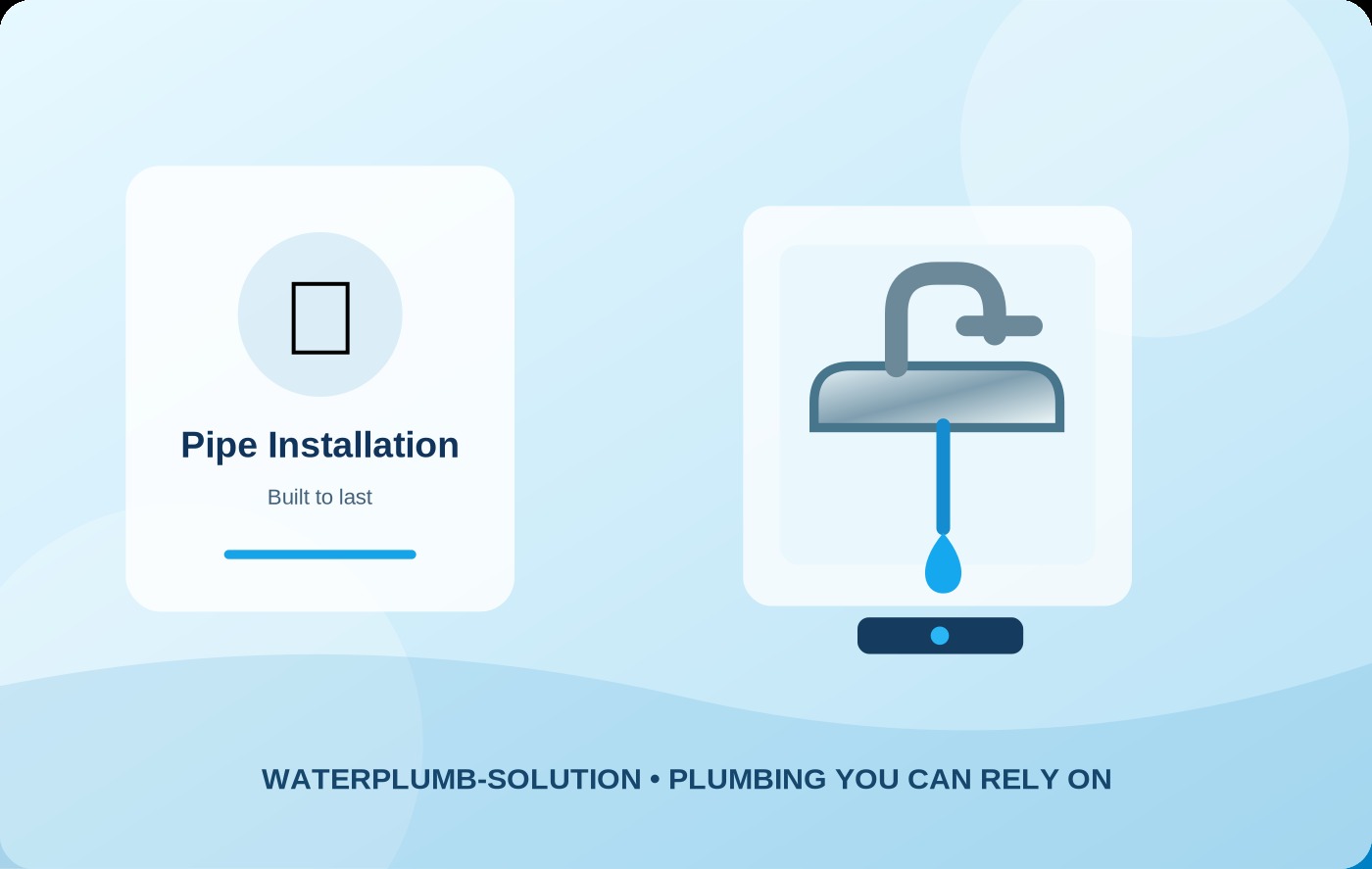 Pipe installation service